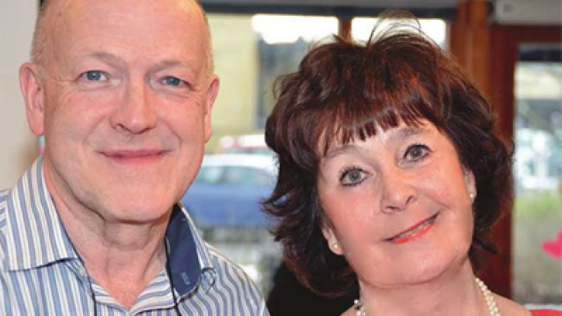 Bild på Dan och Eva i Dinos orkester