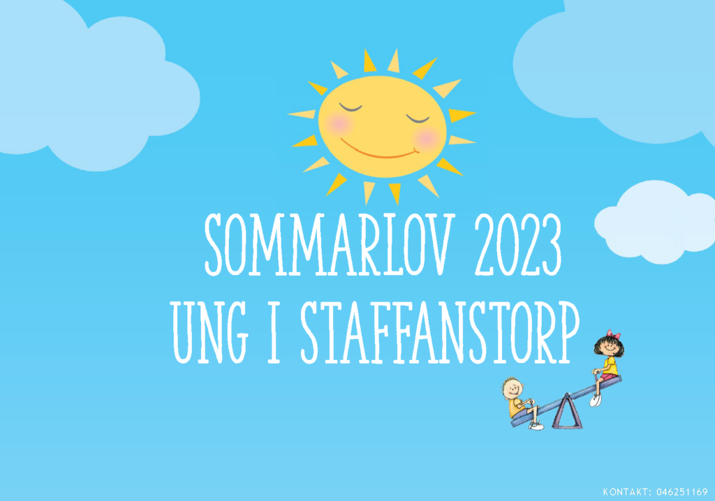 Sommarlov 2023 med Ung i Staffanstorp Staffanstorps kommun