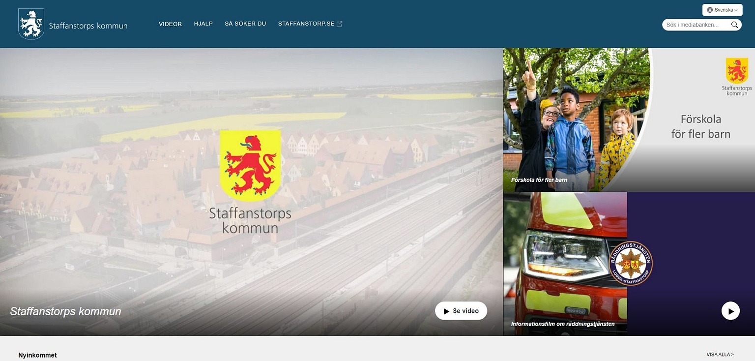 Videoportal Staffanstorps kommun