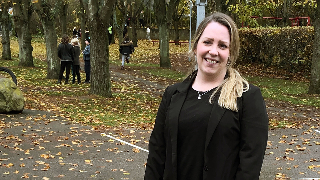 Sanna Pröjtz, rektor Baldersskolan.
